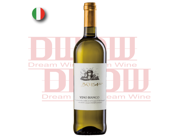 義大利 布魯莎堡經典白酒 Brusa Vino Bianco 1