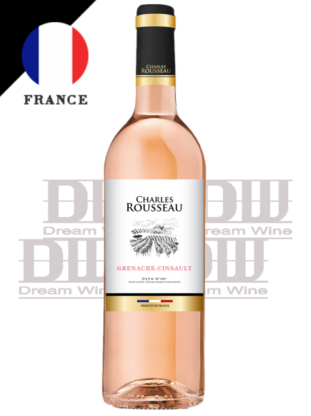 法國 夏爾樂 奧克地區粉紅酒 Charles Rousseau Pay d'Oc Rosé 1