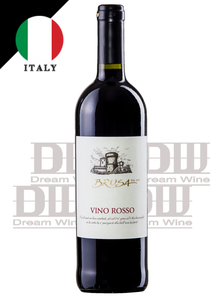 義大利 布魯莎堡經典紅酒 Brusa Vino Rosso 1