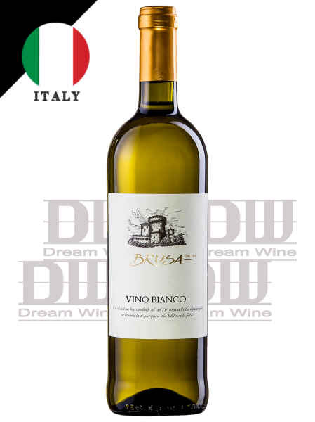 義大利 布魯莎堡經典白酒 Brusa Vino Bianco 1