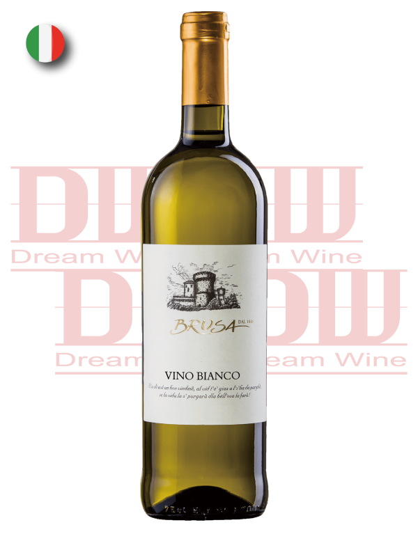 義大利 布魯莎堡經典白酒 Brusa Vino Bianco